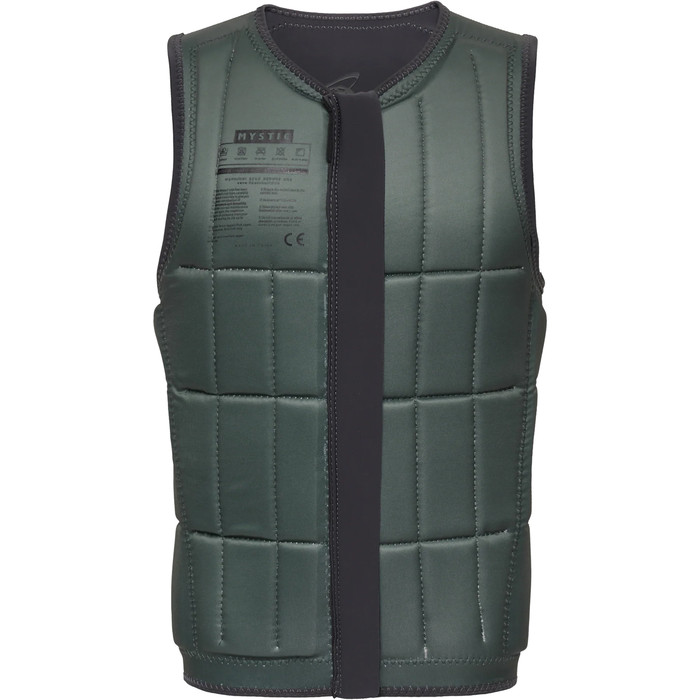 2023 Mystic Mnner Anarchy Wake Impact Vest 35005.230210 - Phantom Grey